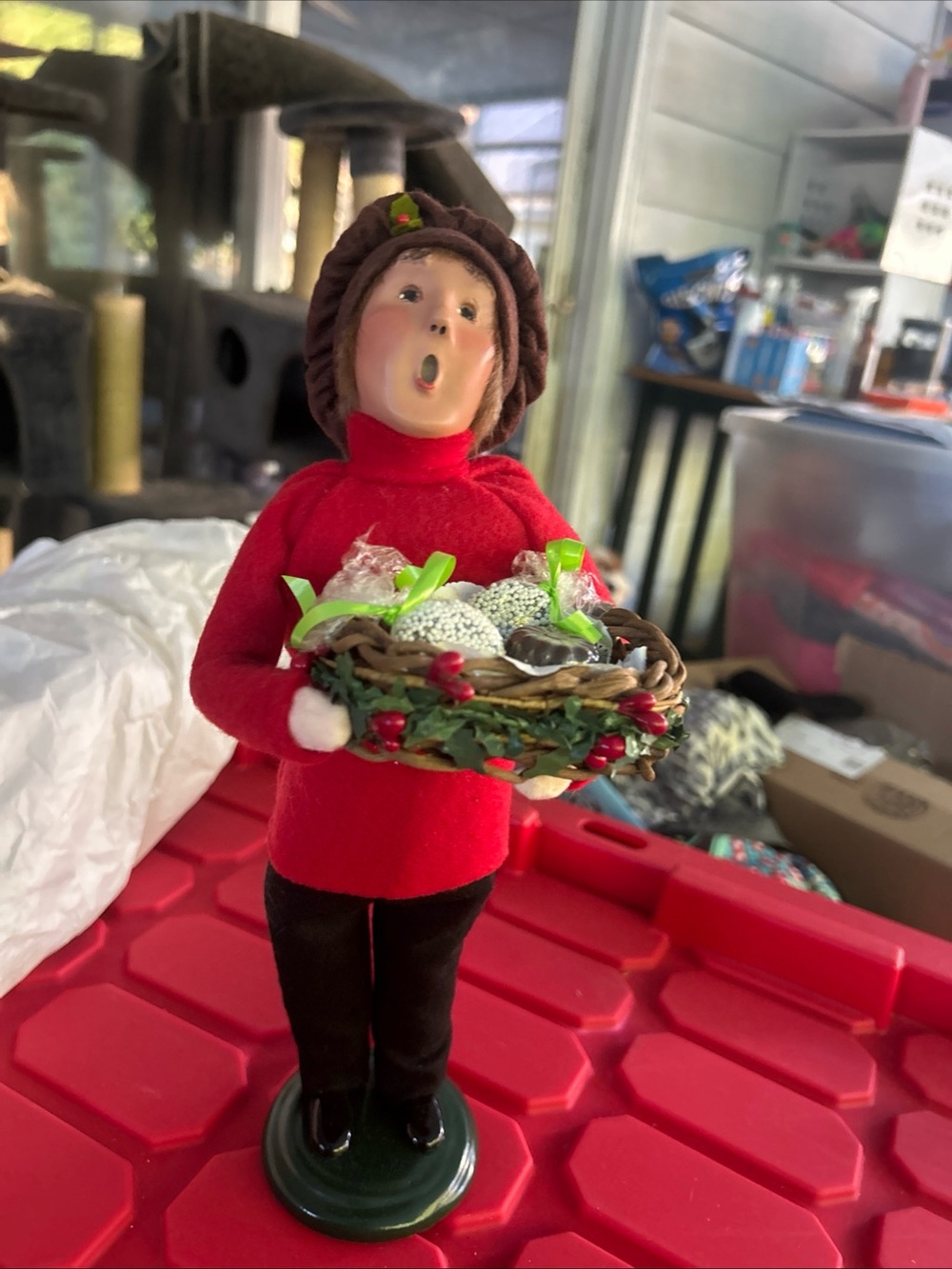 Byers choice caroler